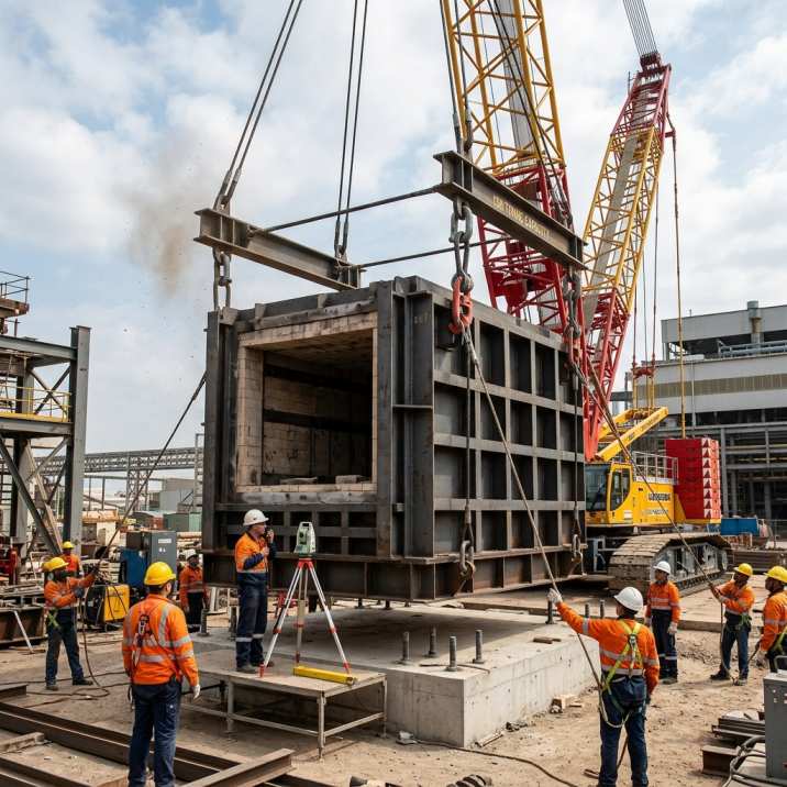Furnace Erection